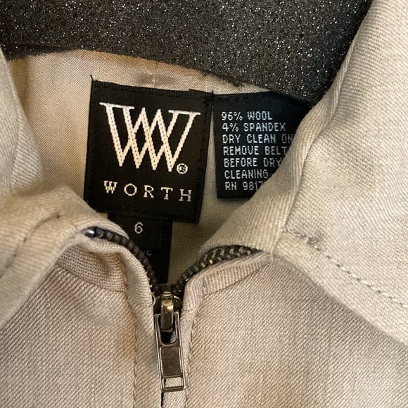 Worth suit- Jacket + Pants - Picture 3 of 8